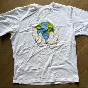 Uniqlo UT KAWS Peace For All White T-Shirt